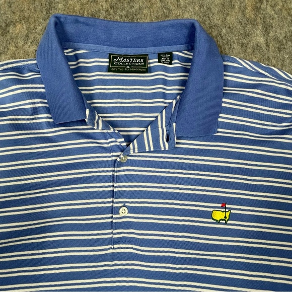 Masters Collection 60's 2-Ply Mercerized Classic Golf Athleisure Polo Shirt XL - Picture 12 of 12
